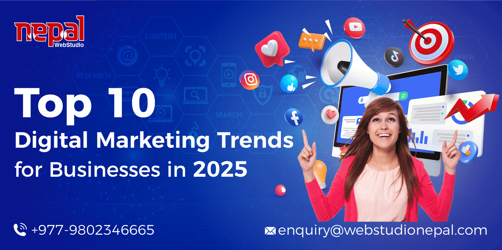 Top 10 Digital Marketing Trends for Businesses in 2025
